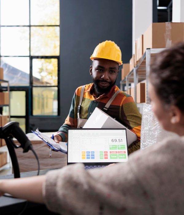 african-american-worker-discussing-products-checklist_482257-108833